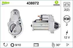 Electromotor Valeo 438072