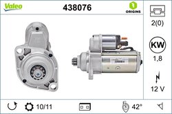 Electromotor Valeo 438076