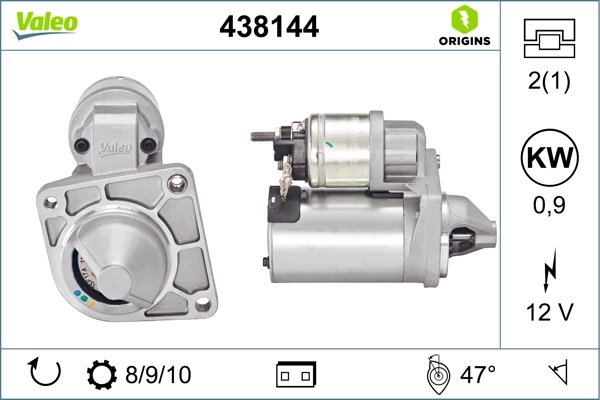 Electromotor Valeo 438144