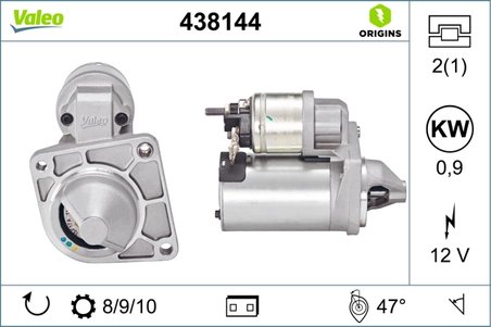 Electromotor Valeo 438144