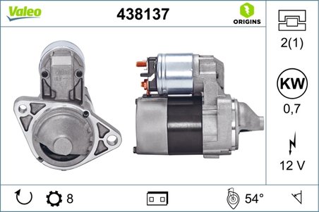 Electromotor Valeo 438137