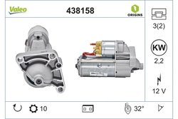 ELECTROMOTOR VALEO 438158 - Compatibil cu NISSAN, OPEL, RENAULT, VAUXHALL