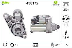 Electromotor Valeo 438172