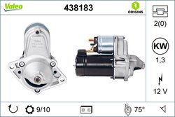 Electromotor Valeo 438183