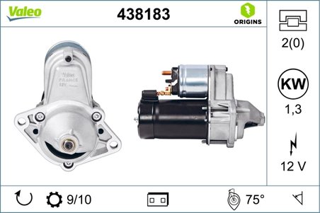 Electromotor Valeo 438183