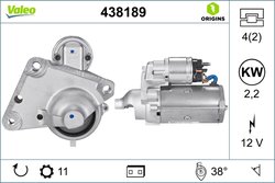 Electromotor Valeo 438189