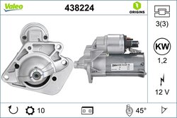 Electromotor Valeo 438224