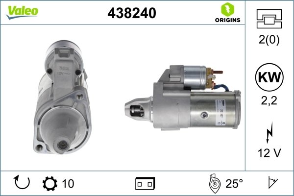 Electromotor Valeo 438240