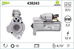 Electromotor Valeo 438243