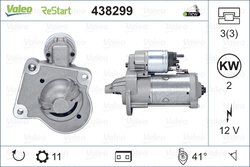 ELECTROMOTOR VALEO 438299 - Compatibil cu FORD
