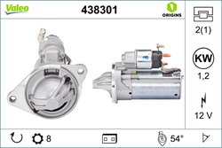 Electromotor Valeo 438301