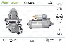 Electromotor Valeo 438306