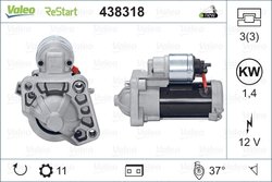Electromotor Valeo 438318
