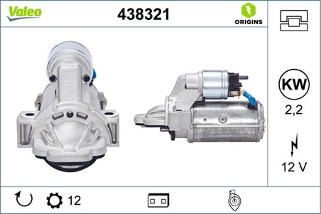 Electromotor Valeo 438321