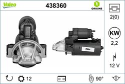 Electromotor Valeo 438360