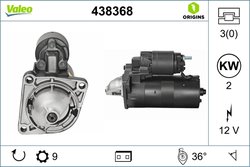 Electromotor Valeo 438368