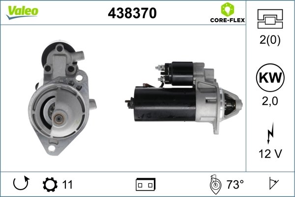 Electromotor Valeo 438370
