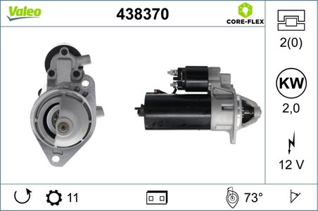 Electromotor Valeo 438370