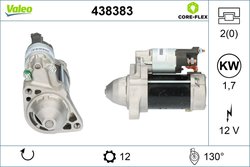 ELECTROMOTOR VALEO 438383 - Compatibil cu MERCEDES-BENZ, MERCEDES-BENZ (FJDA)