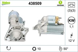 Electromotor Valeo 438509