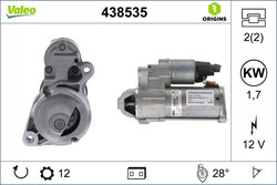 Electromotor Valeo 438535