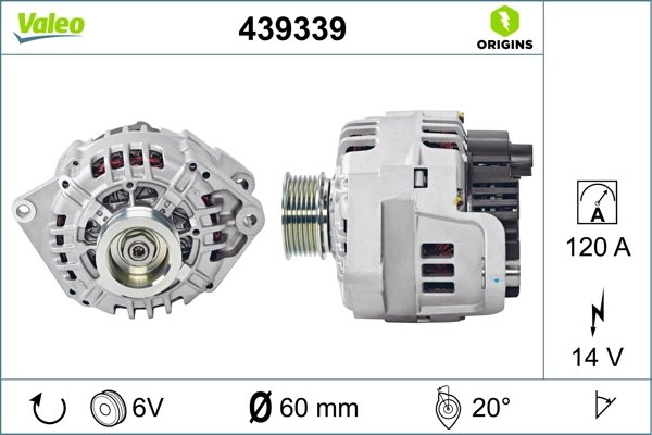 Alternator Valeo 439339