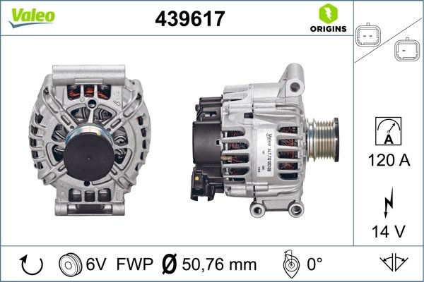 Alternator Valeo 439617