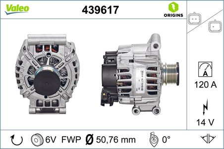 Alternator Valeo 439617