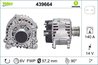 ALTERNATOR VALEO 439664 - Compatibil cu AUDI, CHRYSLER, DODGE, FORD, JEEP, SEAT, SKODA, SKODA (SVW), VW, VW (FAW), VW (SVW)
