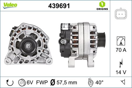 Alternator Valeo 439691