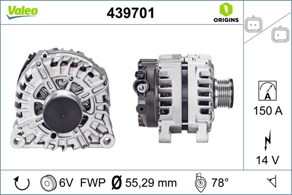 Alternator Valeo 439701