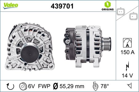 Alternator Valeo 439701