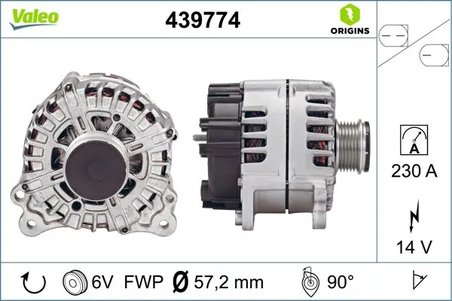 Alternator Valeo 439774