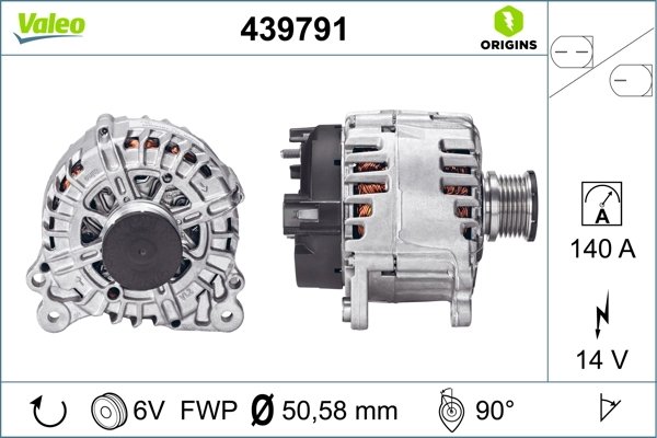 Alternator Valeo 439791