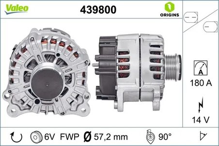 Alternator Valeo 439800