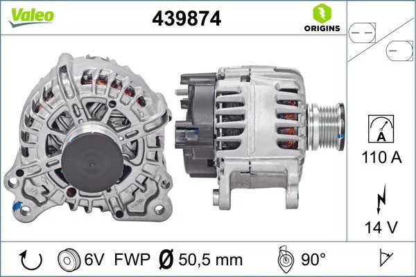 Alternator Valeo 439874