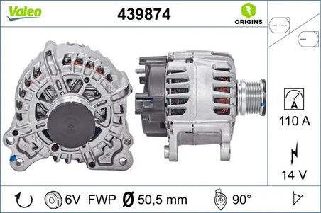 Alternator Valeo 439874