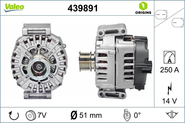 Alternator Valeo 439891