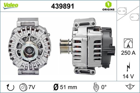 Alternator Valeo 439891