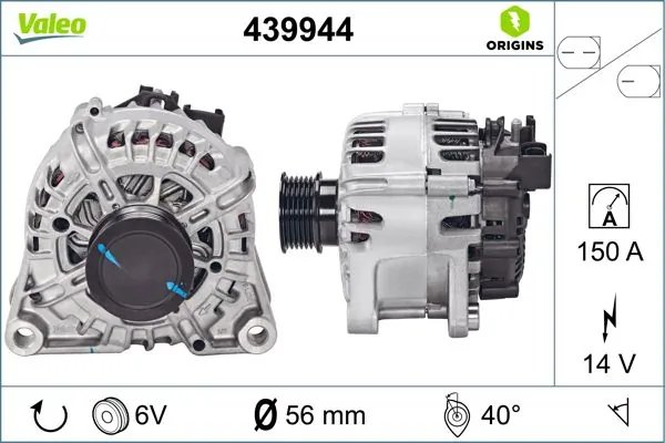 Alternator Valeo 439944