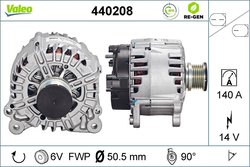 ALTERNATOR VALEO 440208 - Compatibil cu AUDI