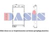 Radiator racire motor AKS Dasis 440238N