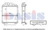 Radiator racire motor AKS Dasis 440553N