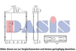 Radiator racire motor AKS Dasis 440642N