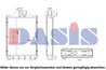 RADIATOR RACIRE MOTOR AKS DASIS 440642N - Piesa auto compatibila cu mai multe marci