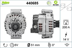ALTERNATOR VALEO 440685 - Compatibil cu MERCEDES-BENZ