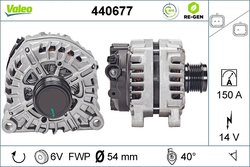 ALTERNATOR VALEO 440677 - Compatibil cu CITROEN, DS, OPEL, PEUGEOT, VAUXHALL