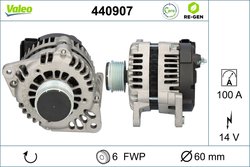 Alternator Valeo 440907
