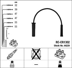FISE BUJII NGK 44229 - Compatibil cu CHRYSLER