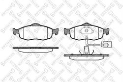 Set placute frana Stellox 443 002B-SX